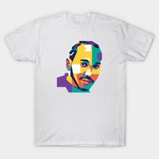 Lewis Hamilton on WPAP T-Shirt